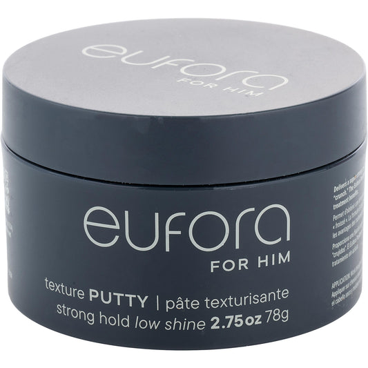 Eufora texture putty jar on a white background