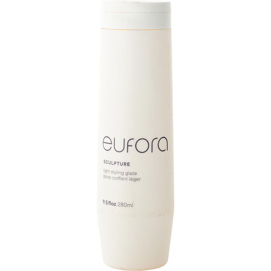 Eufora sculpture product bottle on a white background