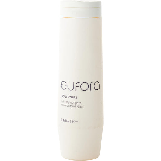 Eufora sculpture product bottle on a white background