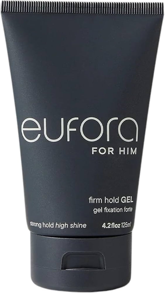 Eufora firm hold gel tube on a white background