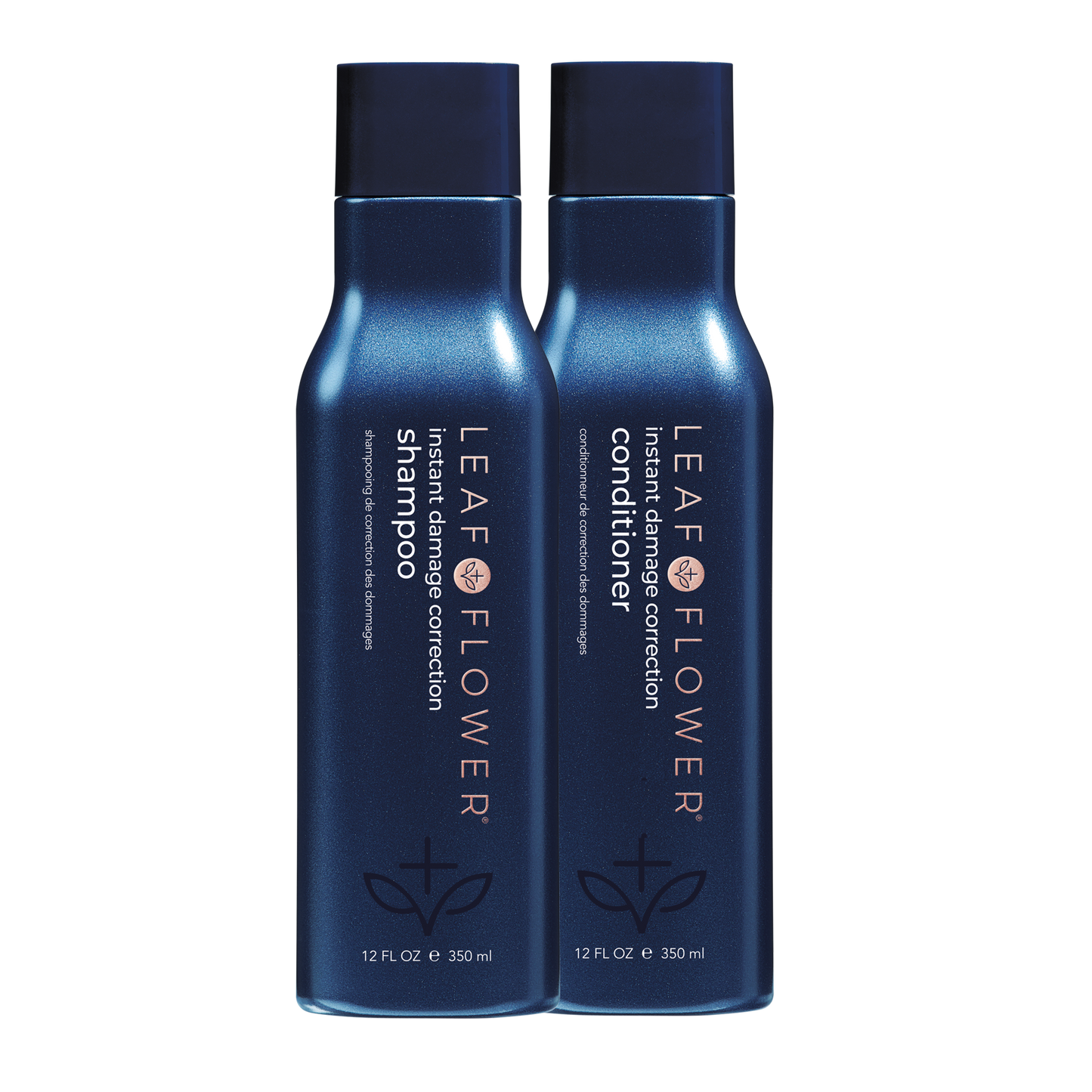 Leaf & Flower Instant Damage Correction Shampoo/Conditioner Duo - 12 oz