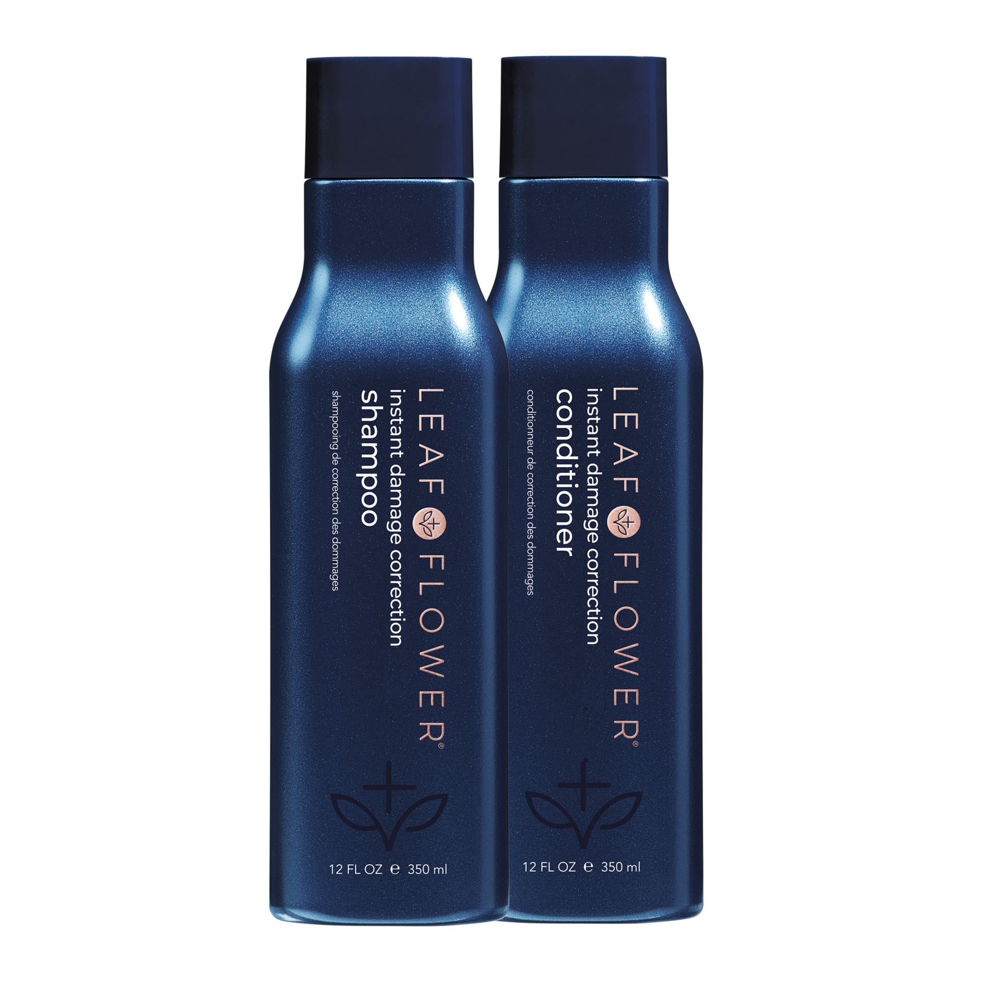 Leaf & Flower Instant Damage Correction Shampoo/Conditioner Duo - 12 oz