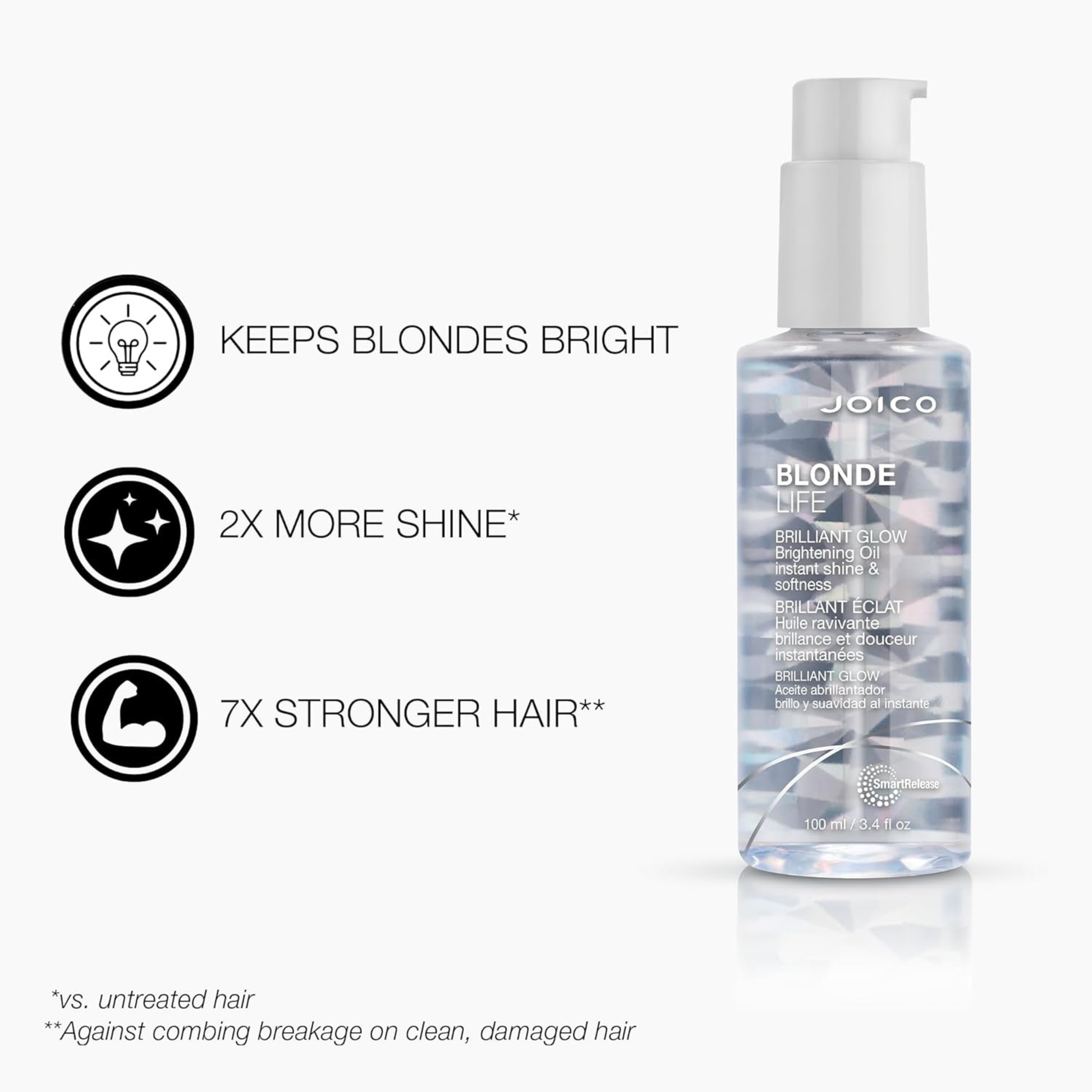 Joico Blonde Life Brilliant Glow Bright Oil product image