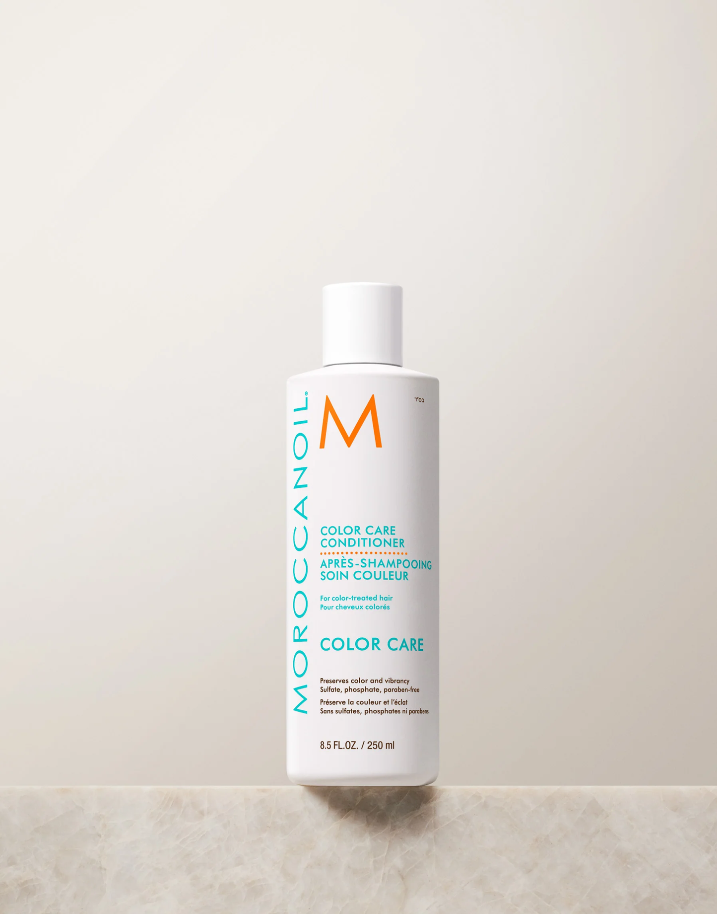 Moroccanoil Color Care Conditioner bottle on a light background