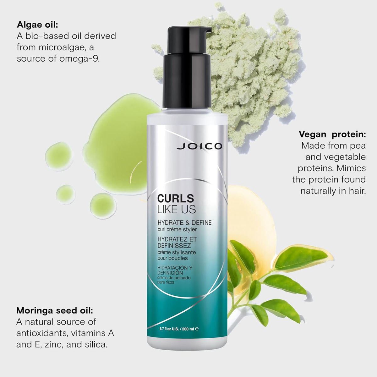 Joico Curls Like Us Hydrate & Define Curl Crème Styler product image