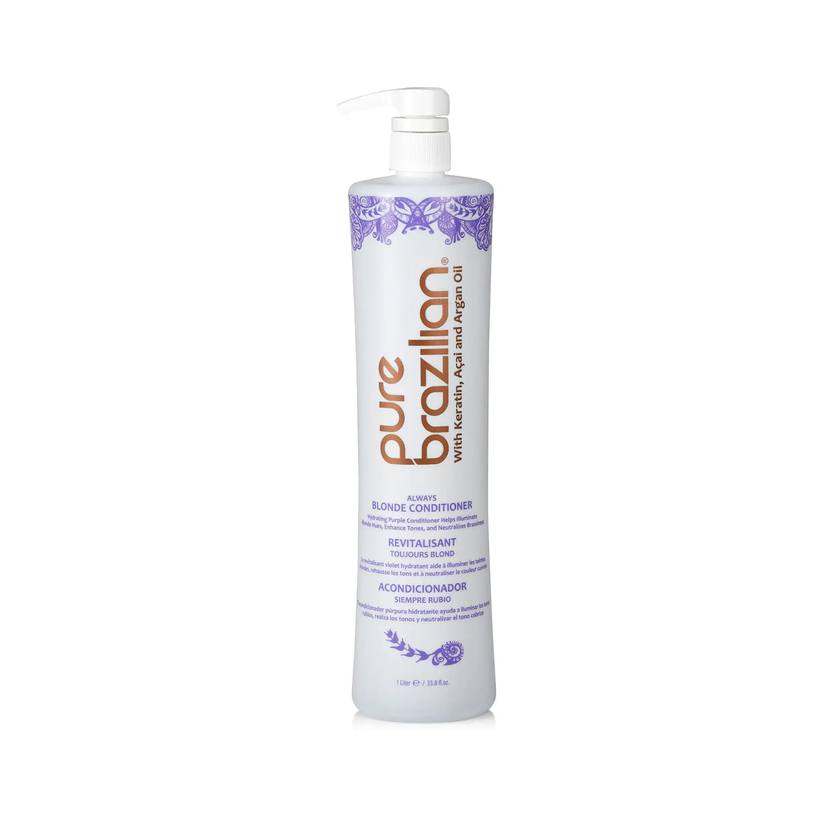 Pure Brazilian Always Blonde Conditioner – 33.8 oz