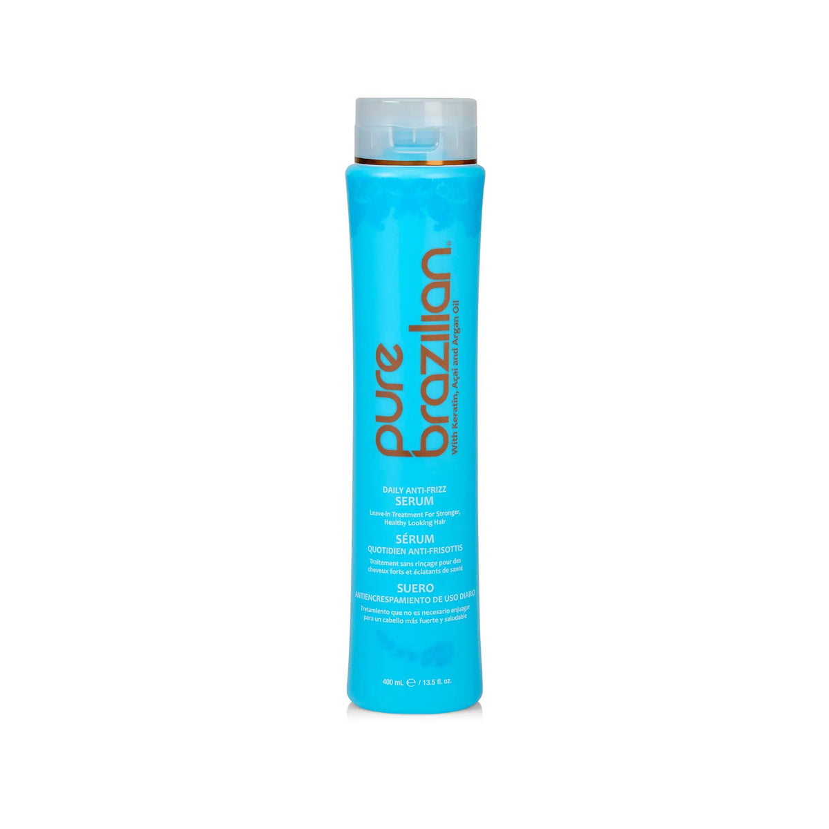 Pure Brazilian Anti-Frizz Daily Leave-In Serum - 13.5 oz