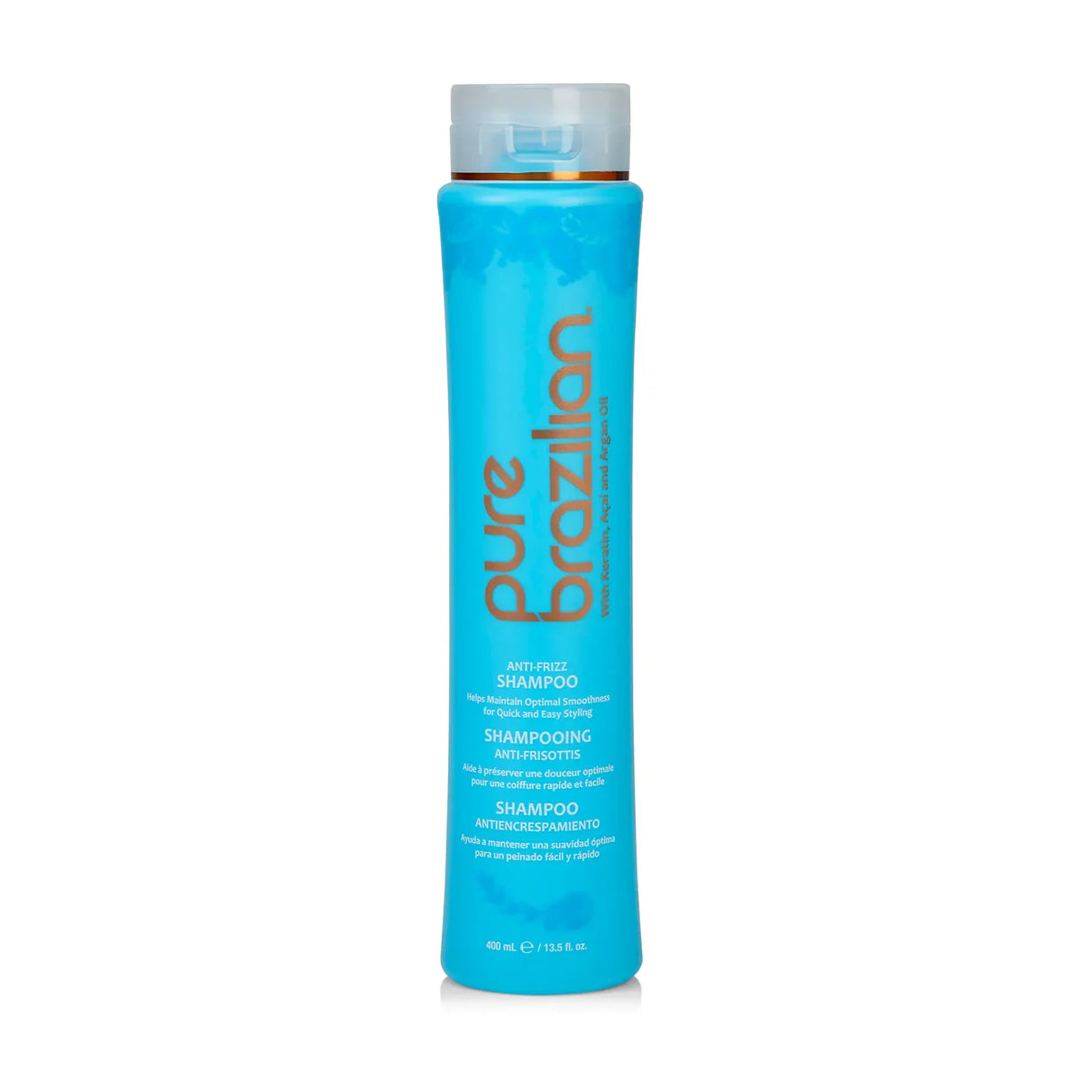 Pure Brazilian Anti-Frizz Daily Shampoo – 13.5 oz
