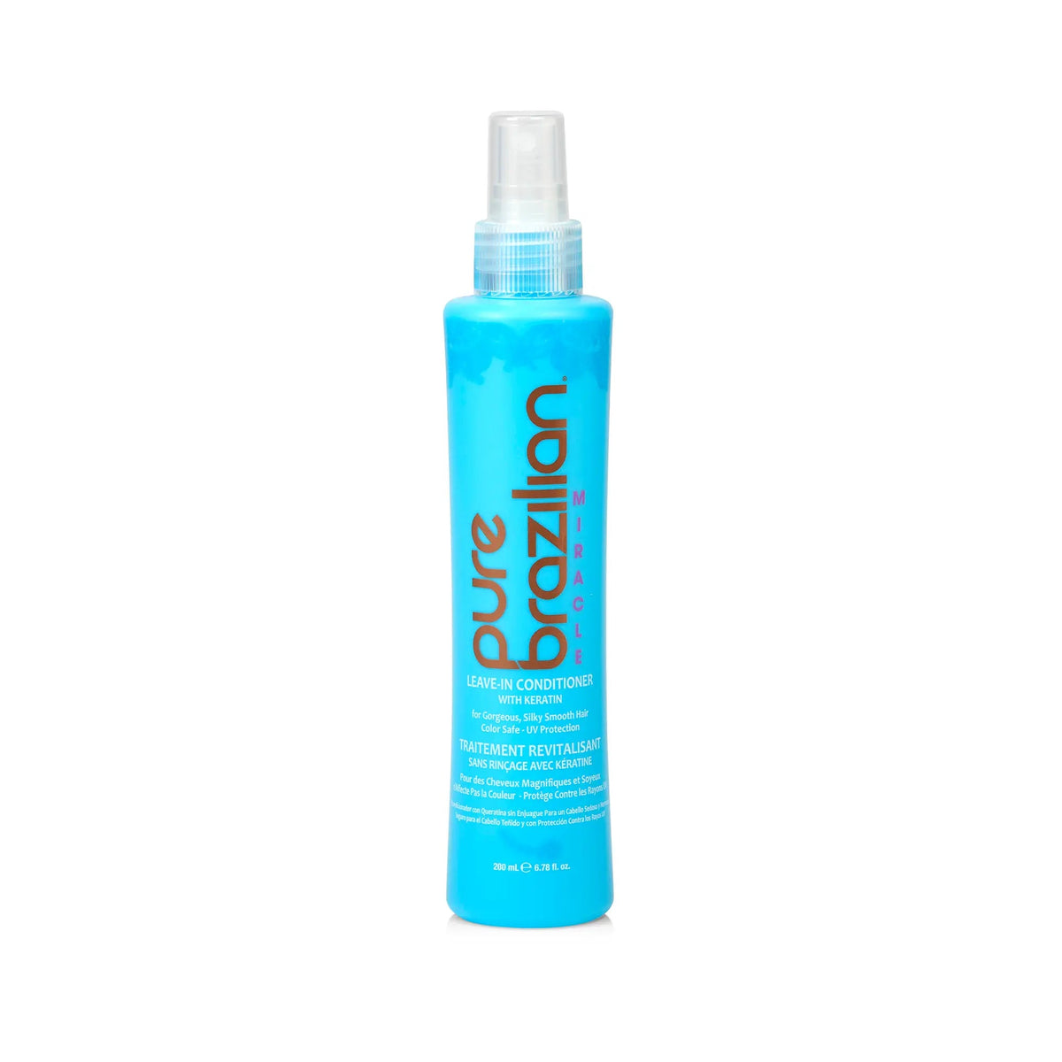 Pure Brazilian Leave-In Conditioner with Keratin - 6.78 oz
