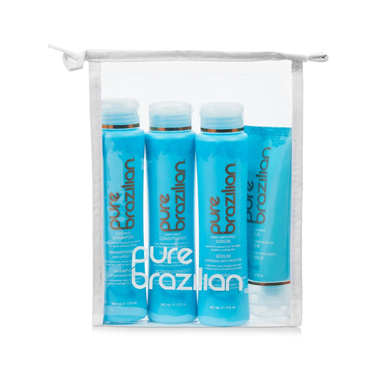 Pure Brazilian Essential Home Care Kit (Travel Size) - 3 oz + 3 oz + 3 oz + 2 oz