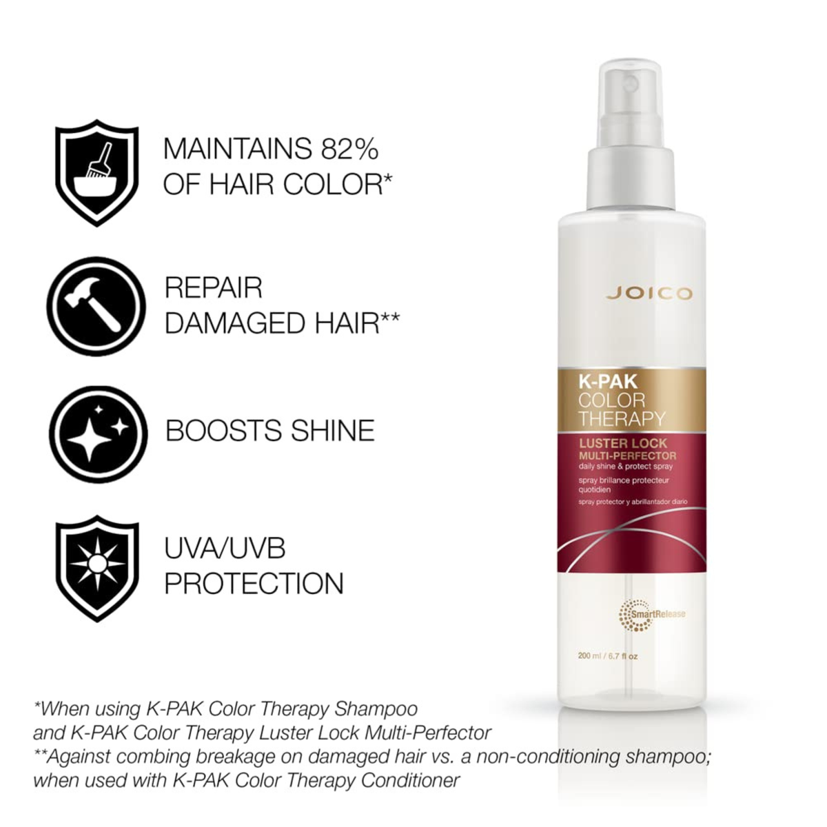 Joico K-Pak Color Therapy Luster Lock Spray product image