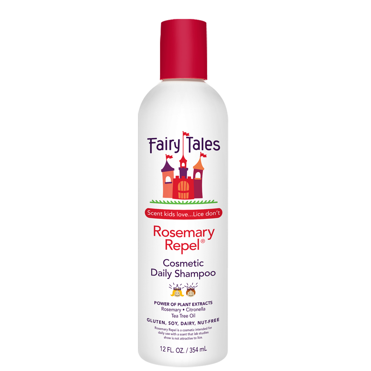 Fairy Tales Rosemary Repel Daily Kids Shampoo, 12 fl oz