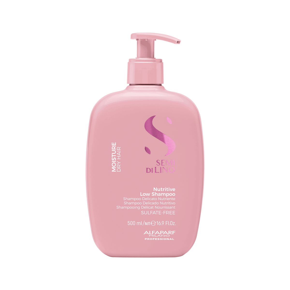 Alfaparf Milano Semi di Lino Nutritive Sulfate Free Shampoo for Dry Hair