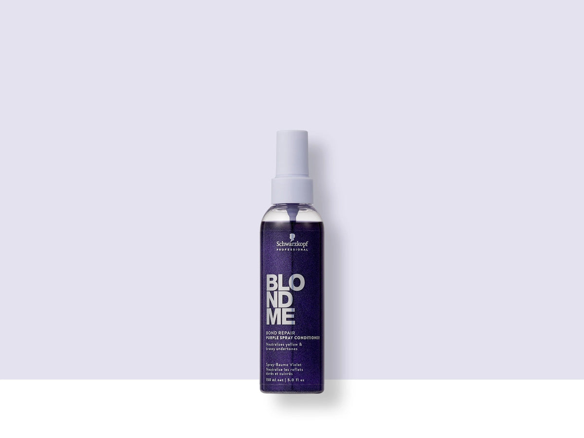 Schwarzkopf Professional BlondMe Bond Repair Purple Spray Conditioner – 5 fl oz