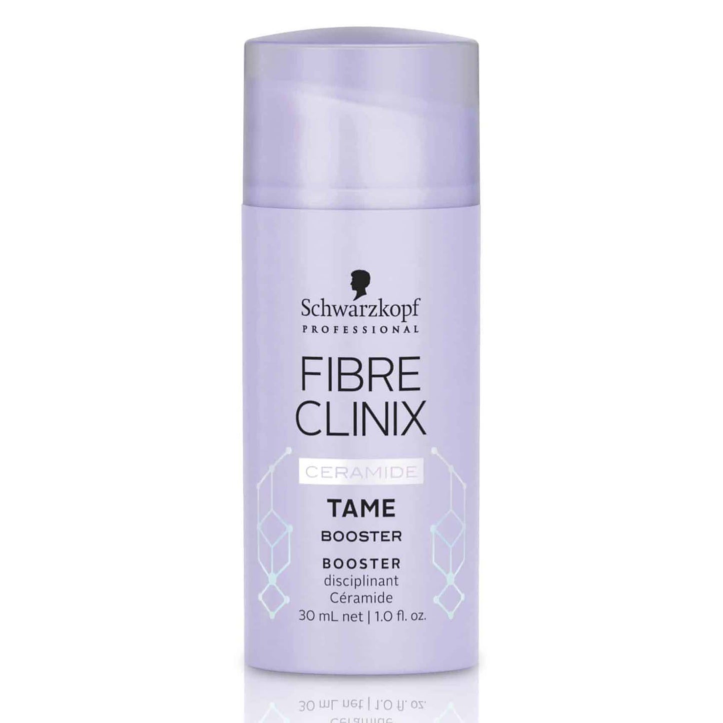 Schwarzkopf Professional Fibre Clinix Tame Booster bottle on a white background
