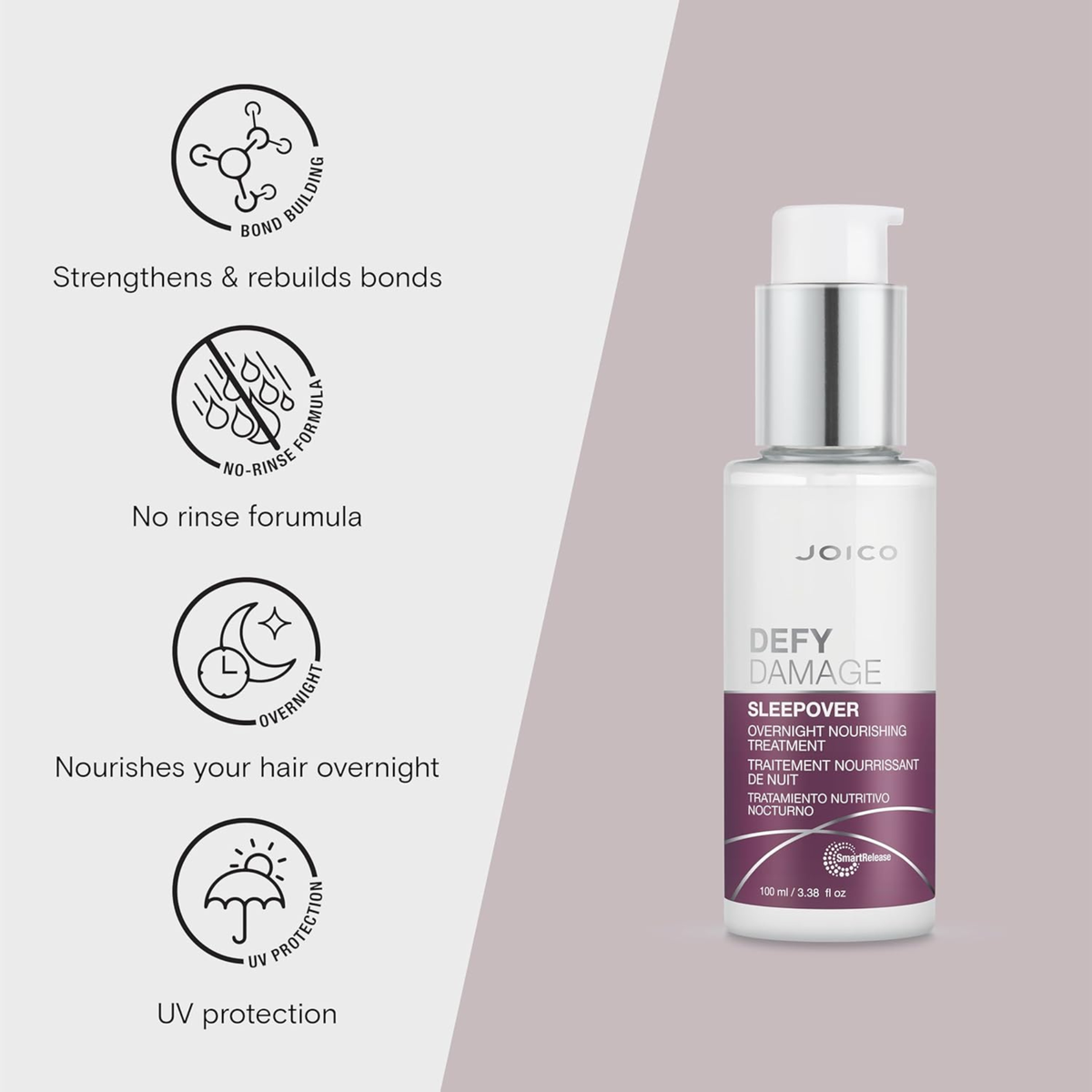 Joico Defy Damage Sleepover Overnight Nourishing Treatment product image
