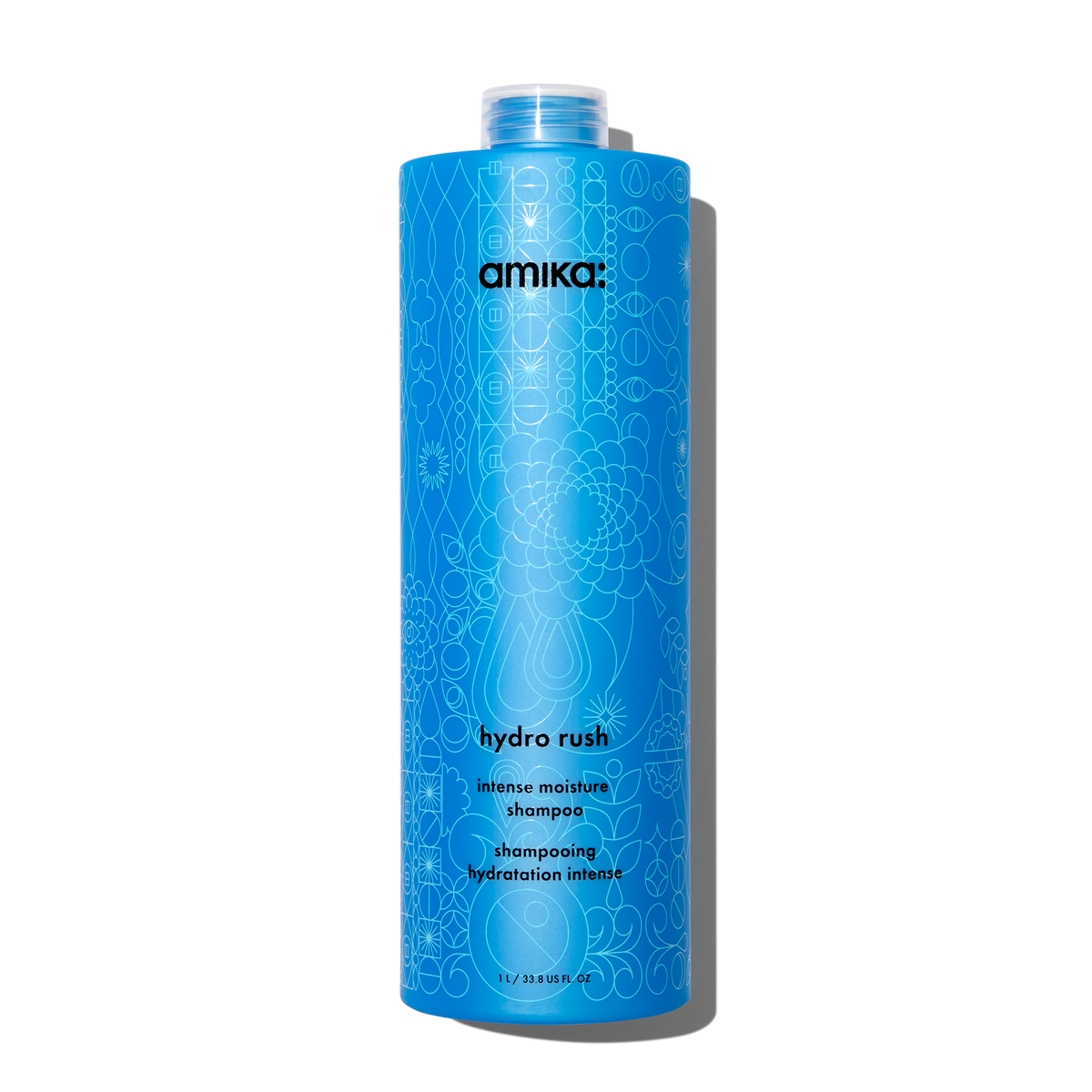 Amika Hydro Rush Intense Moisture Shampoo – 33.8 oz / 1 l