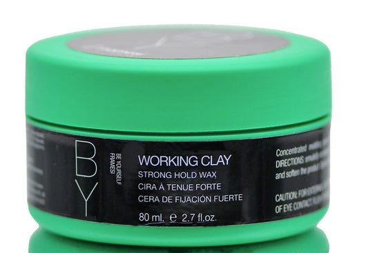 Framesi BY Be Yourself Working Clay Strong Hold Wax - 2.7 oz