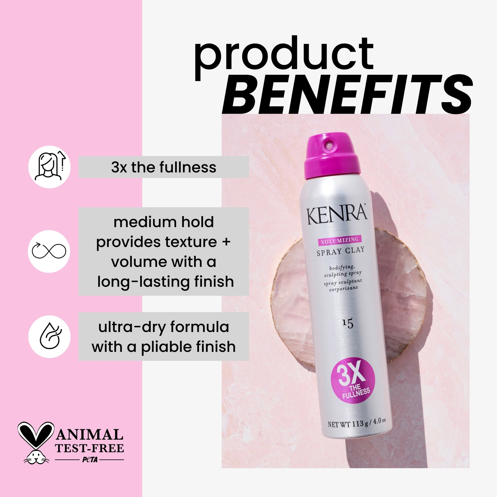 Kenra Volumizing Spray Clay 15 product image