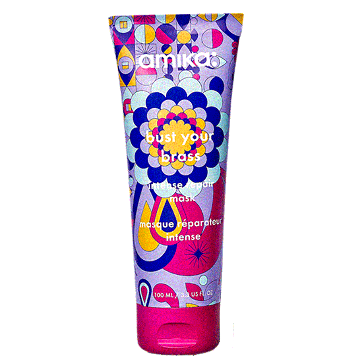 Amika Bust Your Brass Intense Repair Mask – 3.3 oz / 100 ml
