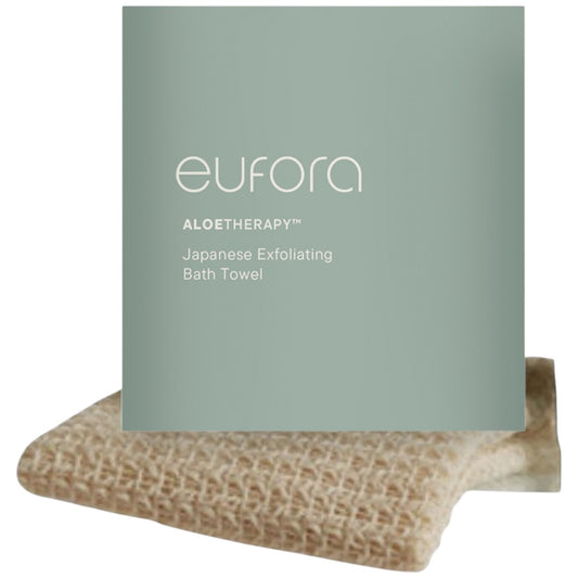 Eufora Aloetherapy Japanese Exfoliating Bath Towel