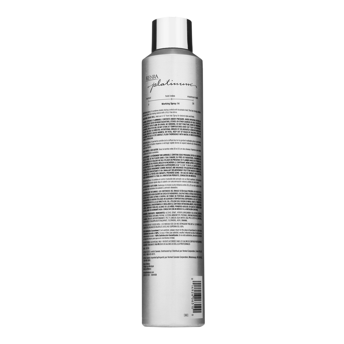 Kenra Platinum Working Spray 14 (55% VOC)