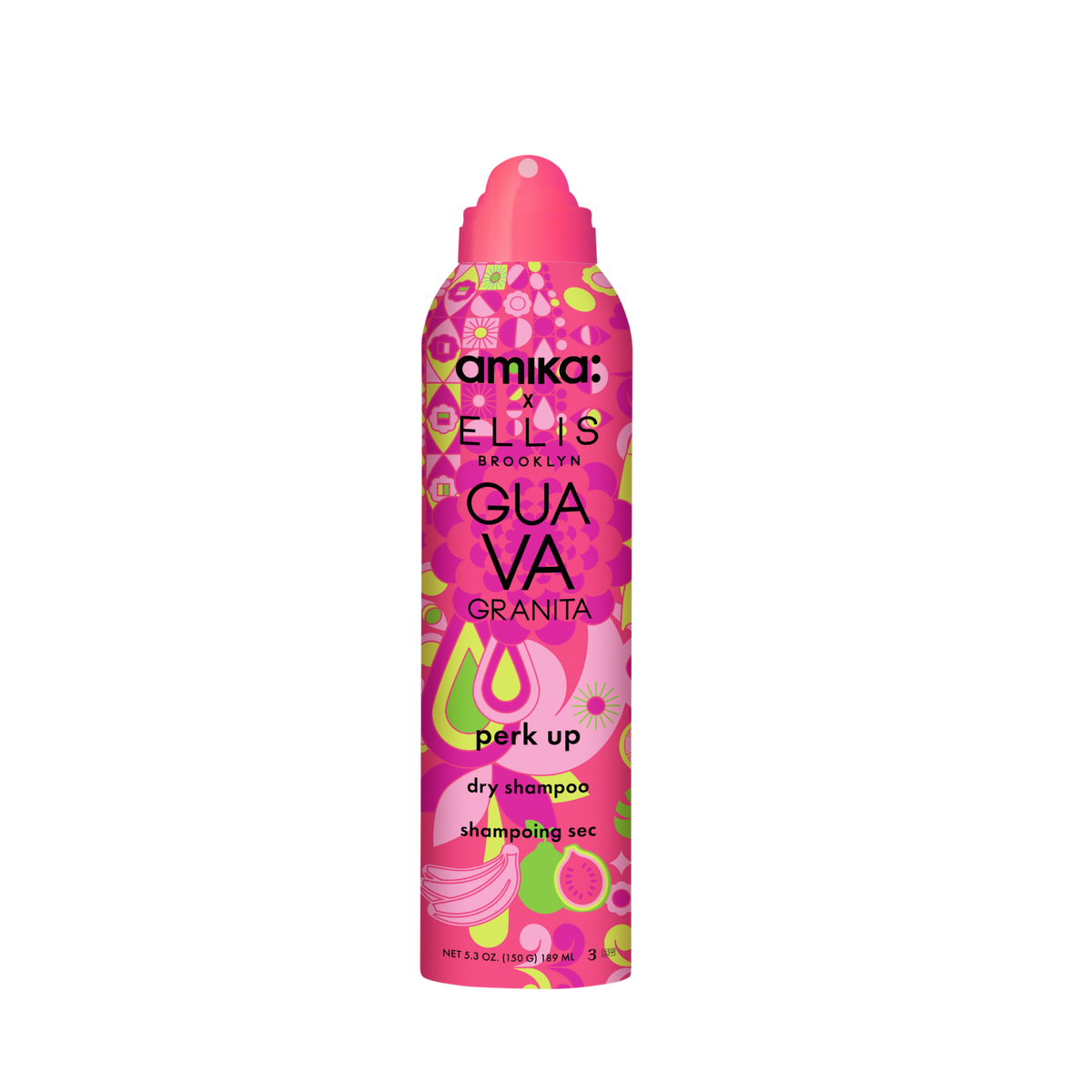 Amika Perk Up Guava Granita Dry Shampoo – 5.3 oz / 189 ml