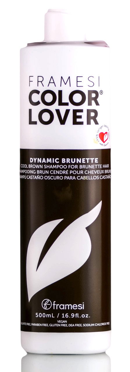 Framesi Color Lover Dynamic Brunette Cool Brown Shampoo - 16.9 oz