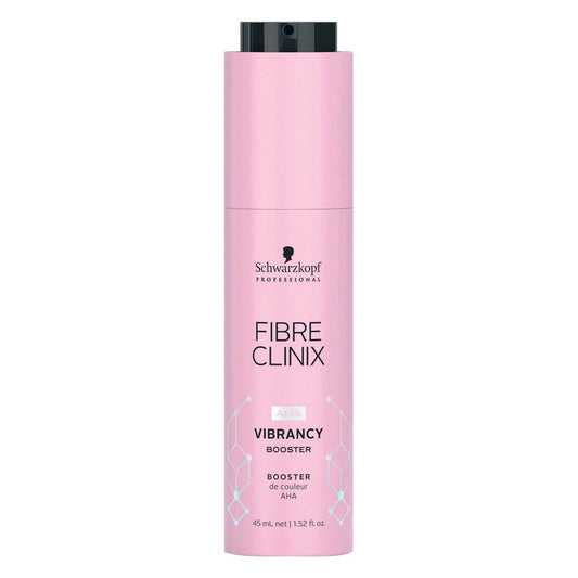 Schwarzkopf Fibre Clinix Vibrancy Booster 1.52oz (45ml) bottle, treatment to enhance and maintain vibrant, color-treated hair.