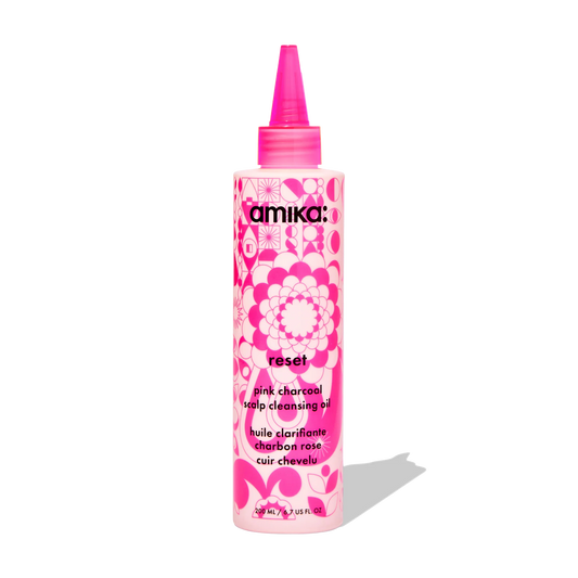 Amika Reset Pink Charcoal Scalp Cleansing Oil