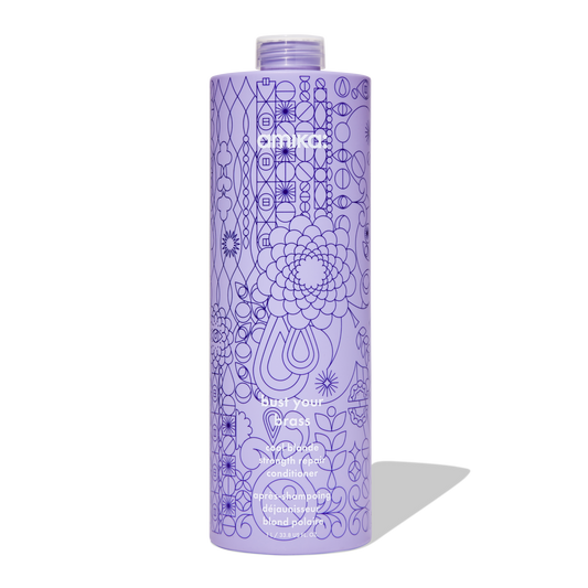 Amika Bust Your Brass Cool Blonde Repair Conditioner – 33.8 oz / 1 l