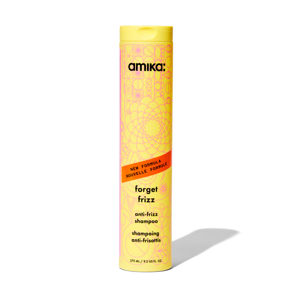 Amika Forget Frizz Anti-frizz Shampoo – 9.2 oz / 275 ml